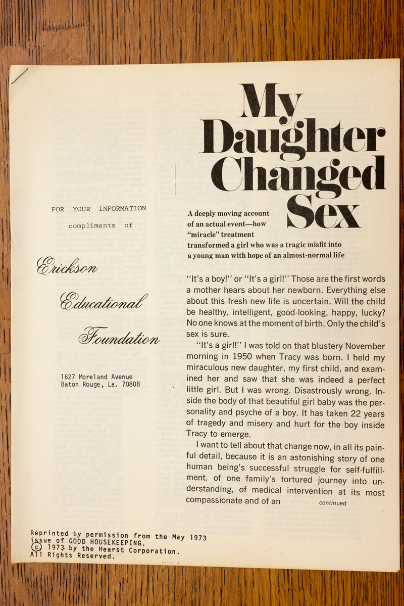 My Daughter Changed Sex