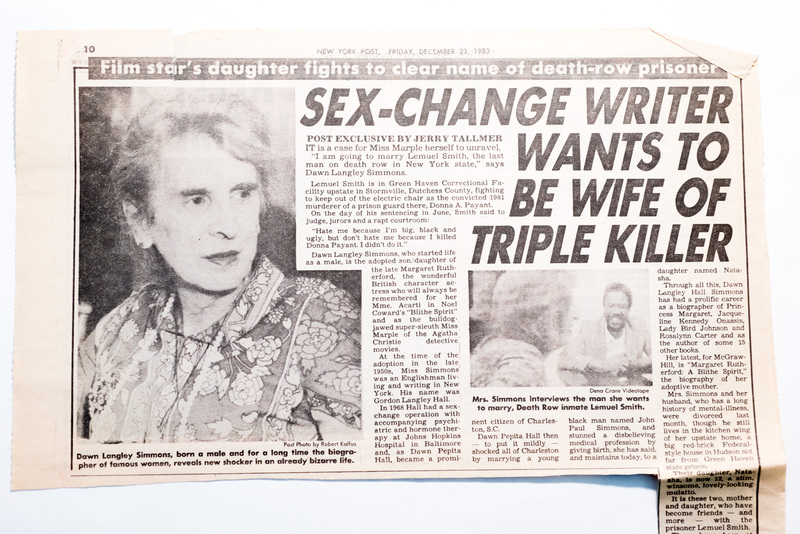 Sex-Change Writer Wants to be Wife of Triple Killer