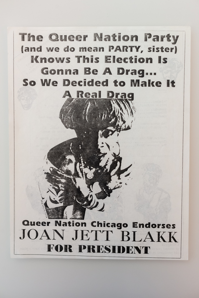 Queer Nation Chicago Endorses Joan Jett Blakk for President