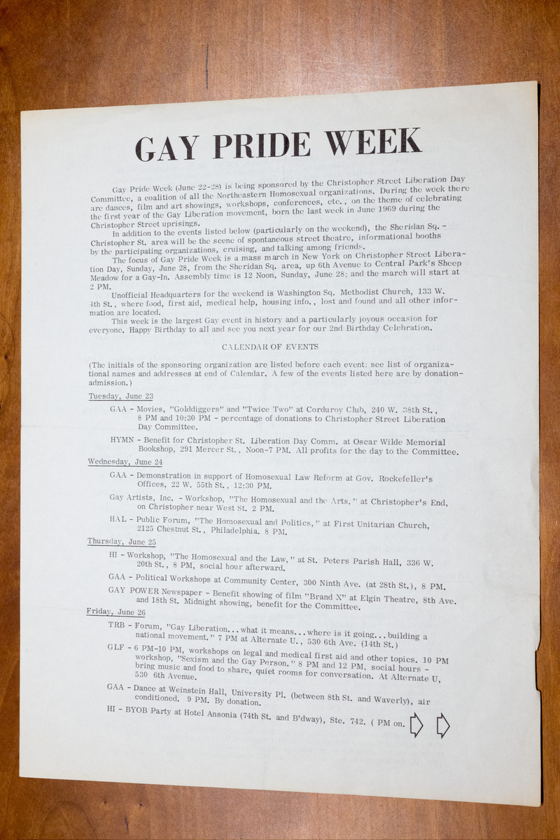 Gay Pride Week (Schedule + Participating Organizations)